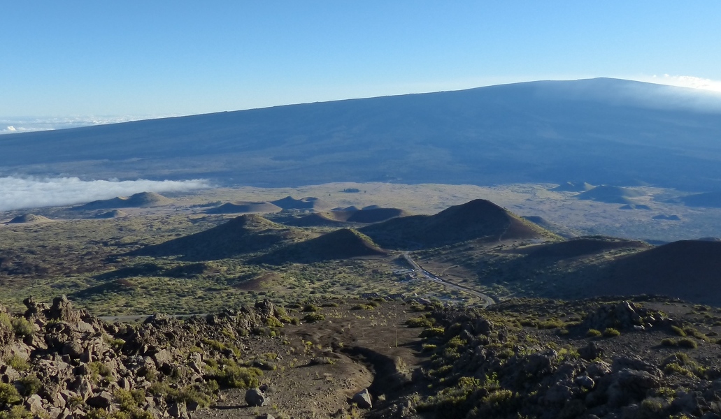 Above the clouds